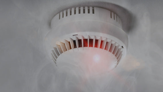 Remote monitored smoke detectors